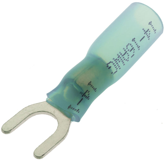 40160 - Hillsdale Heat Shrink Fork Terminal for Stud Size 10, 16-14 AWG Terminal Hillsdale