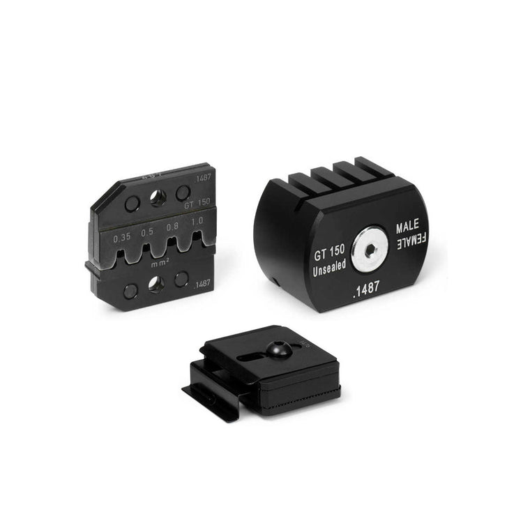 624 1487 3 012 RT - Rennsteig Crimp Die Set, Locator, and Wire Stop for 22-16 AWG Unsealed GT 150 Terminals Die Rennsteig Tools