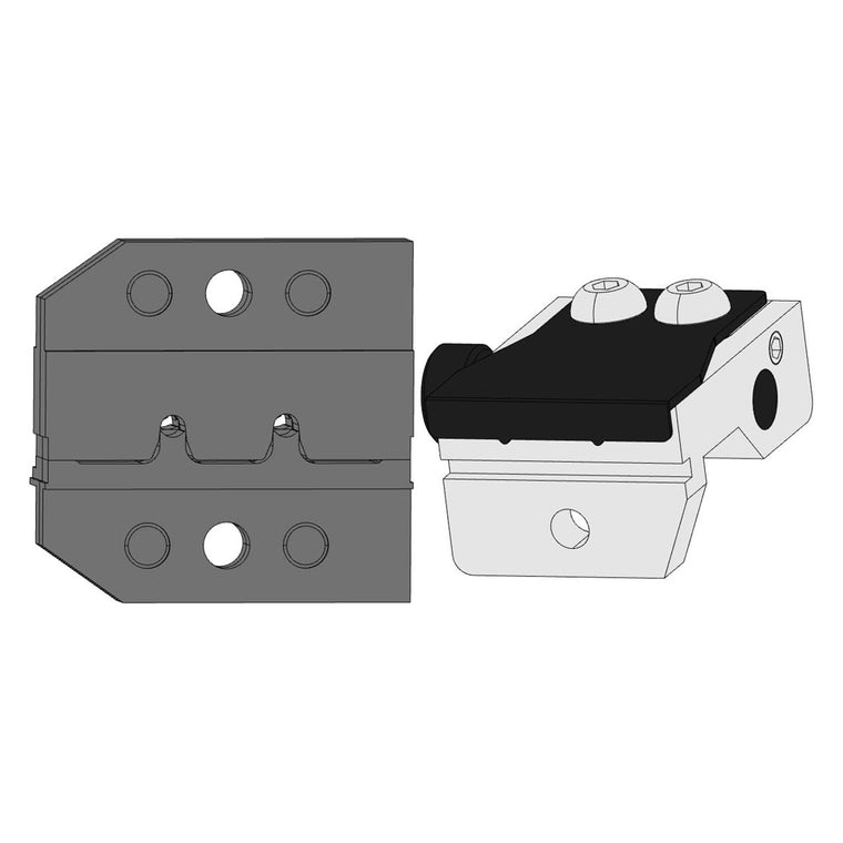 624 1544 3 01 RT - Rennsteig Crimp Die Set and Locator for Micro-Pack 100 Terminals Die Rennsteig Tools