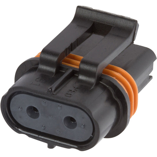 12066681 - Delphi Metri-Pack 630 Black 2 Way Sealed Female ATO Fuse Connector Connector Aptiv (Delphi)