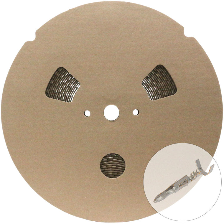 12089307 - Delphi Weather Pack Tin Plated Male Terminal for 24-22 AWG (2,200 Units per Reel) Reel Aptiv (Delphi)