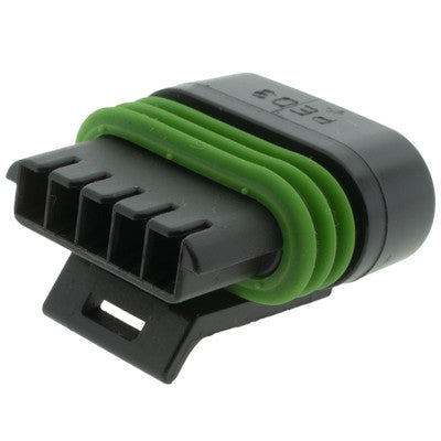 12162825 12162825 - Delphi Metri-Pack 150.2 Black 5 Way Sealed Female Connector Connector Aptiv (Delphi) Default Title