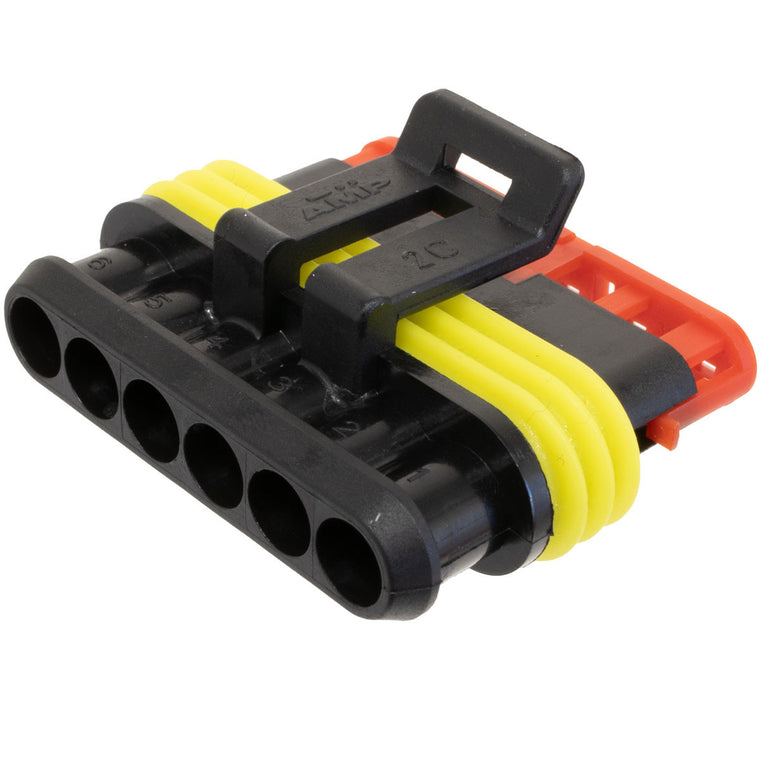 282090-1 - AMP Superseal 1.5 6 Way Plug Connector Connector AMP