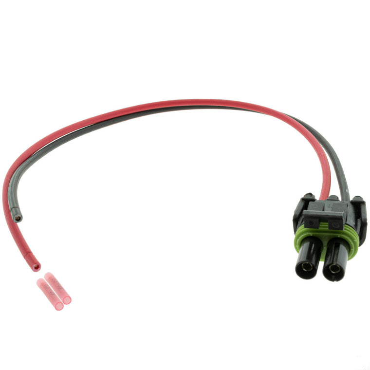 12015792 Delphi Weather Pack 2 Way Female 1' Pigtail (Choose Wire Gauge) Pigtail Aptiv (Delphi)