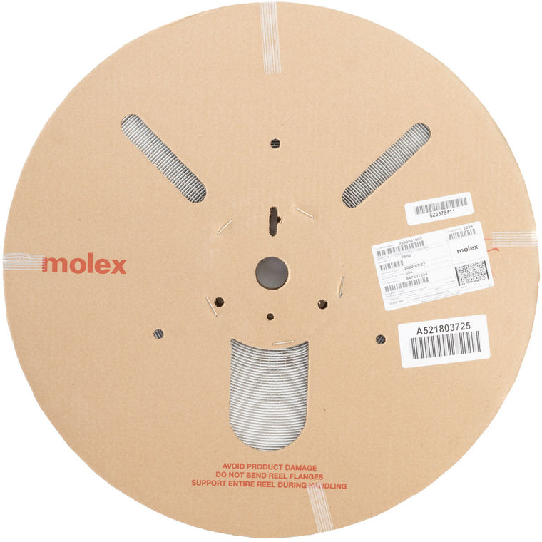 33000-1002 - Molex MX150 Tin Plated Sealed Male Terminal for 20-16 AWG (7,500 Units per Reel) Reel Molex
