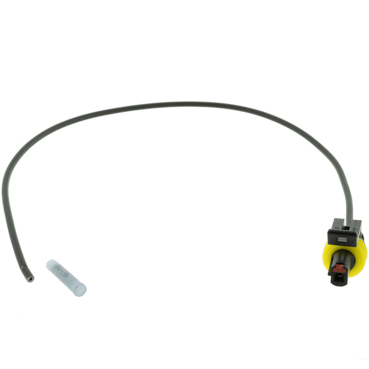 282079-2_PT14 282079-2 AMP Superseal 1.5 1 Way Plug 1' Pigtail (Choose Wire Gauge) Pigtail AMP 16-14 AWG