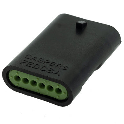 410015 410015 - Metri-Pack 150.2 6 Way Universal Sealed Male Connector Connector Caspers Electronics Default Title