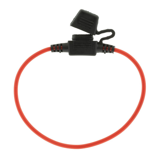 90016 - Hillsdale In Line ATM Fuse Holder, 16 AWG, 1' Wire, Max 10a Fuse Hillsdale