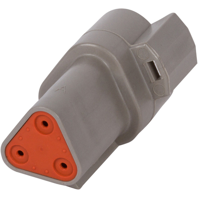 DT04-3P - DEUTSCH DT 3 Way Gray Receptacle Connector Connector DEUTSCH