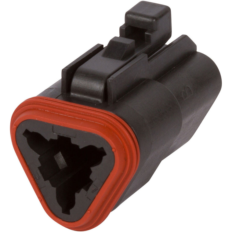 DT06-3S-P012 - DEUTSCH DT 3 Way Plug Connector with Enhanced Seal Retention Connector DEUTSCH