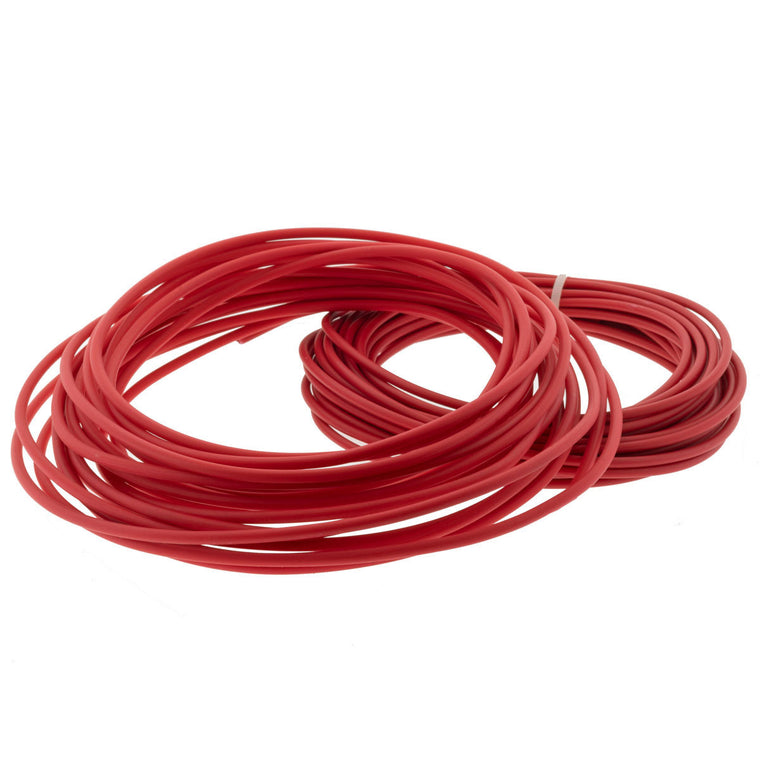 16 AWG TXL Primary Automotive Wire, Stranded Copper, Red, Sold by the Foot Wire TXL