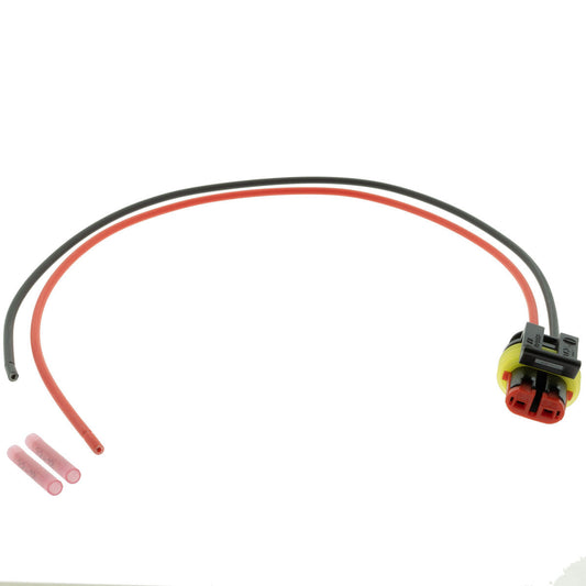 282080-1 AMP Superseal 1.5 2 Way Plug 1' Pigtail (Choose Wire Gauge) Pigtail AMP