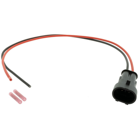 282104-1 AMP Superseal 1.5 2 Way Cap 1' Pigtail (Choose Wire Gauge) Pigtail AMP