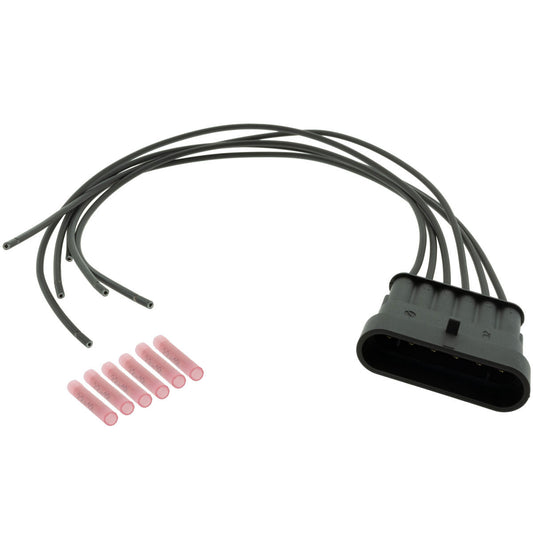 282108-1 AMP Superseal 1.5 6 Way Cap 1' Pigtail (Choose Wire Gauge) Pigtail AMP