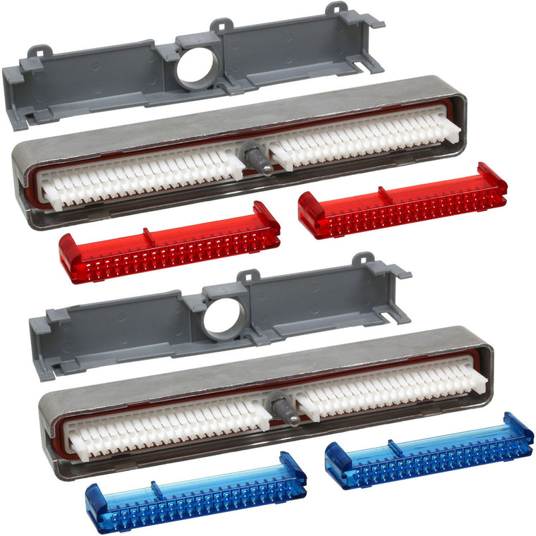 Delphi 80 Way ECM/PCM Computer Connector C1 Blue + C2 Red Kit Mini Kit Aptiv (Delphi)