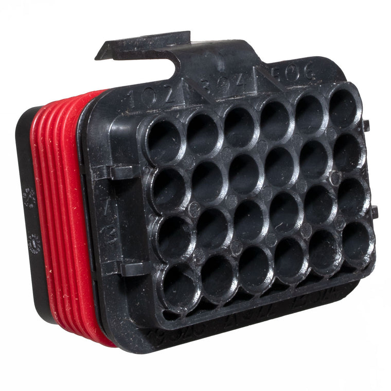 FRH-A24 - GEP Power Products 24 Position Compact Holder for Mini Fuses & ISO 280 Relays Junction Box GEP Power Products