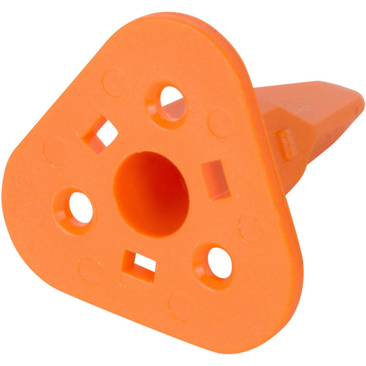W3S - DEUTSCH DT 3 Way Orange Plug Wedgelock Wedge Lock DEUTSCH
