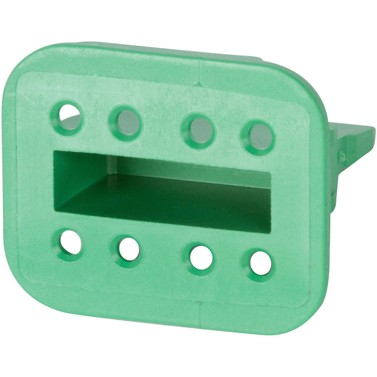 W8S-P012 - DEUTSCH DT 8 Way Green Plug Wedgelock for Enhanced Seal Connectors Wedge Lock DEUTSCH