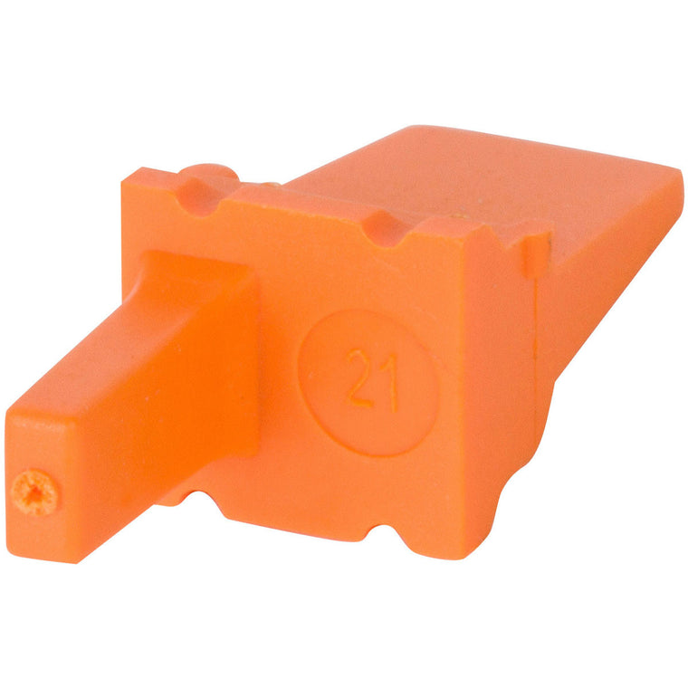 WM-4P - DEUTSCH DTM 4 Way Orange Receptacle Wedgelock Wedge Lock DEUTSCH