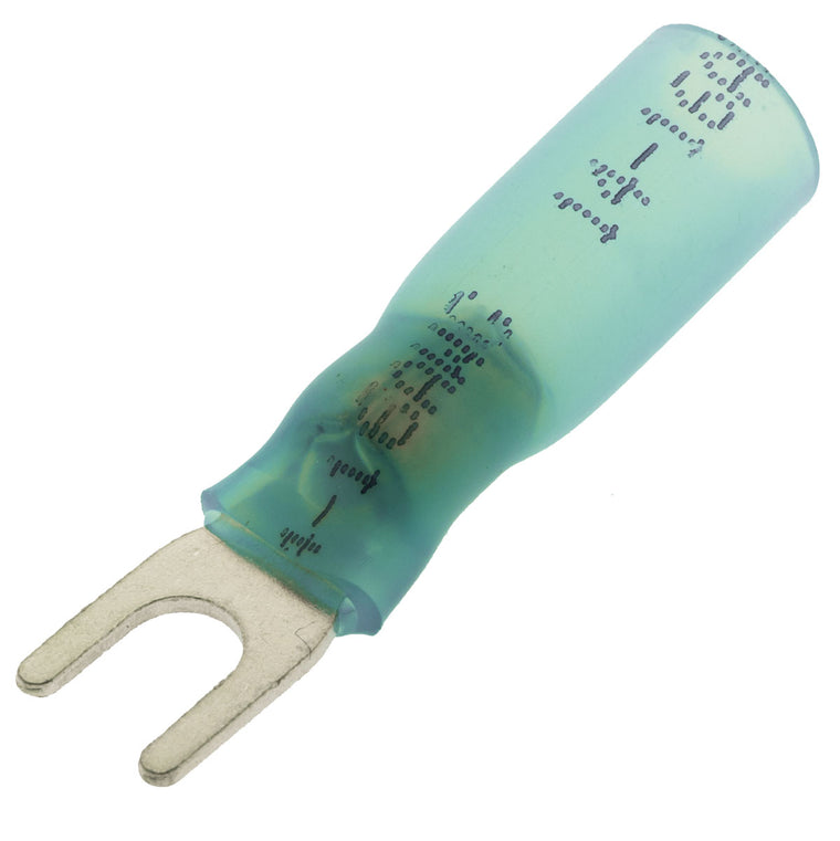 40140 - Hillsdale Heat Shrink Fork Terminal for Stud Size 6, 16-14 AWG ...