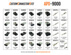 APX-9000 - Aptiv APEX 2.8 Sealed Connector System 862 Piece Black & Gray Max Connector Kit Pro Kit Aptiv (Delphi)