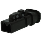 DTP06-2S-CE09 - DEUTSCH DTP 2 Way Black Plug Connector with Shrink Boot Modification Connector DEUTSCH