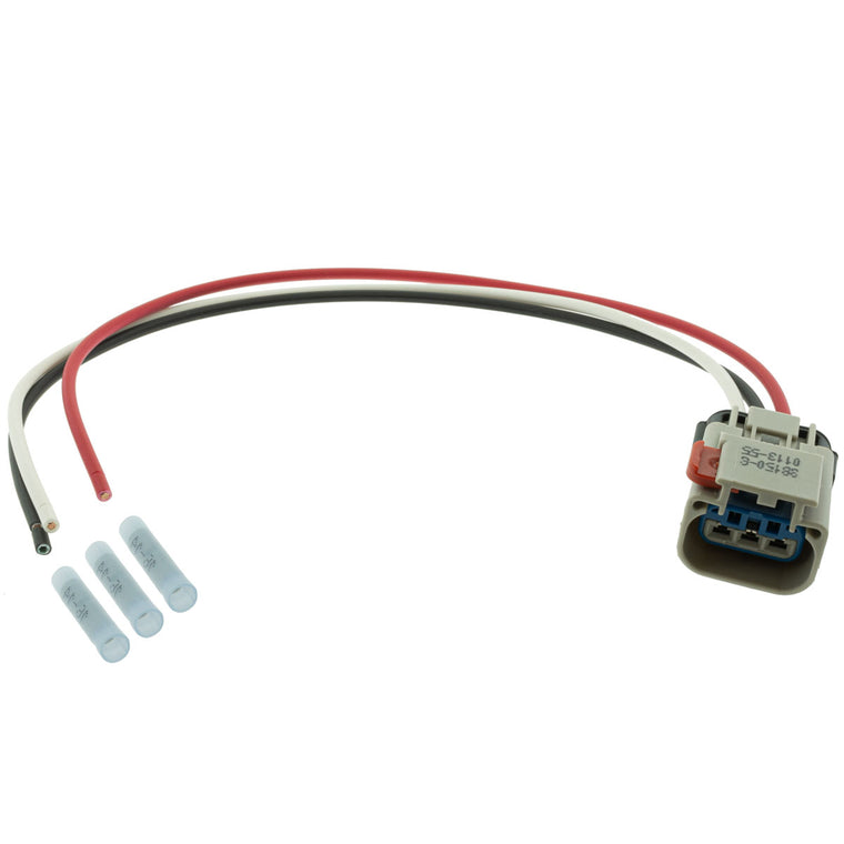 15380782-PT14 15380782 Aptiv APEX 2.8 Gray 3 Way Female 1' Pigtail (Choose Wire Gauge) Pigtail Aptiv (Delphi) 16-14 AWG