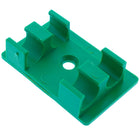EFA04-63-001 - Essentra Components Green Fiber Optic Isolator Clip (No Pad)