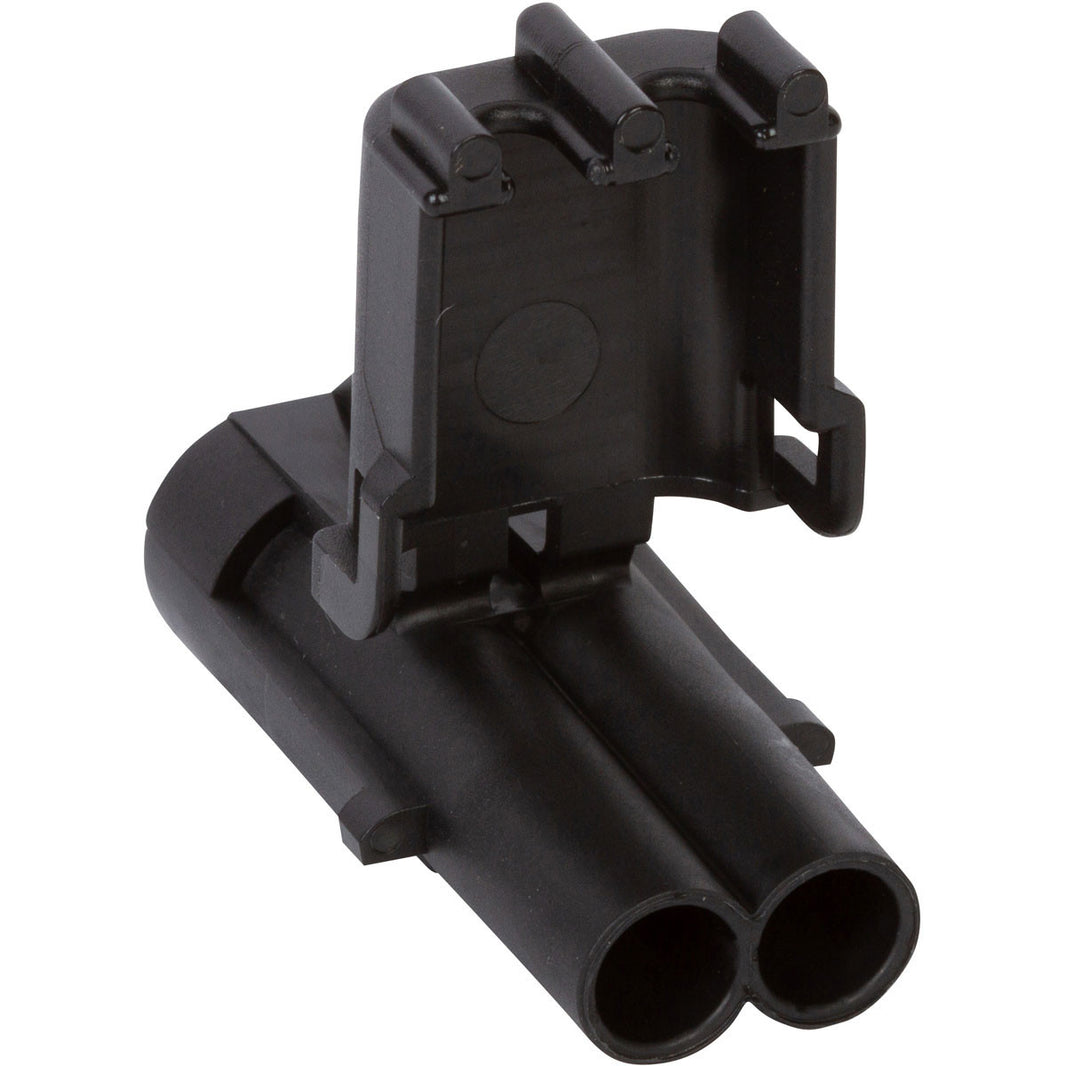 12010973 Delphi Weather Pack 2 Way Black Sealed Male Connector