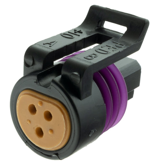 12110192 - Delphi Metri-Pack 150 Black 3 Way Sealed Female Throttle Sensor Connector Connector Aptiv (Delphi)