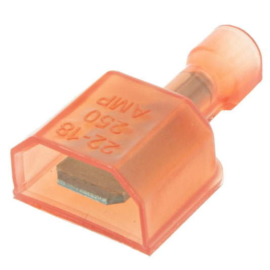 2-520103-2 - AMP Insulated Male Terminal, Loose Piece Quick Disconnect AMP