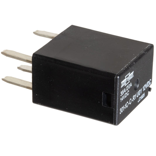 301-1C-C-R1-U01-12VDC - Song Chuan 5 Prong ISO 280 Plug In SPDT 35A Automotive Micro Relay with Resistor Relay Song Chuan