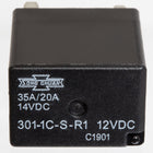 301-1C-S-R1-12VDC - Song Chuan 5 Prong ISO 280 Plug In SPDT 35A Automotive Micro Relay with Resistor Relay Song Chuan