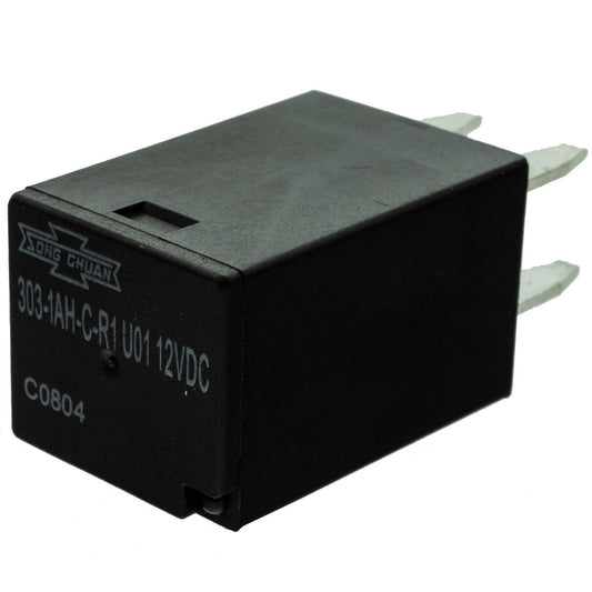 303-1AH-C-R1-U01-12VDC - Song Chuan 4 Prong 280 Plug In SPNO 20A Automotive Ultra Micro Relay with Resistor Relay Song Chuan