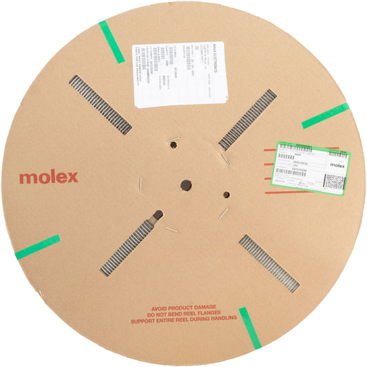 39-00-0081 - Molex Mini Fit Male Terminal for 16 AWG (4,000 Units per Reel) Reel Molex