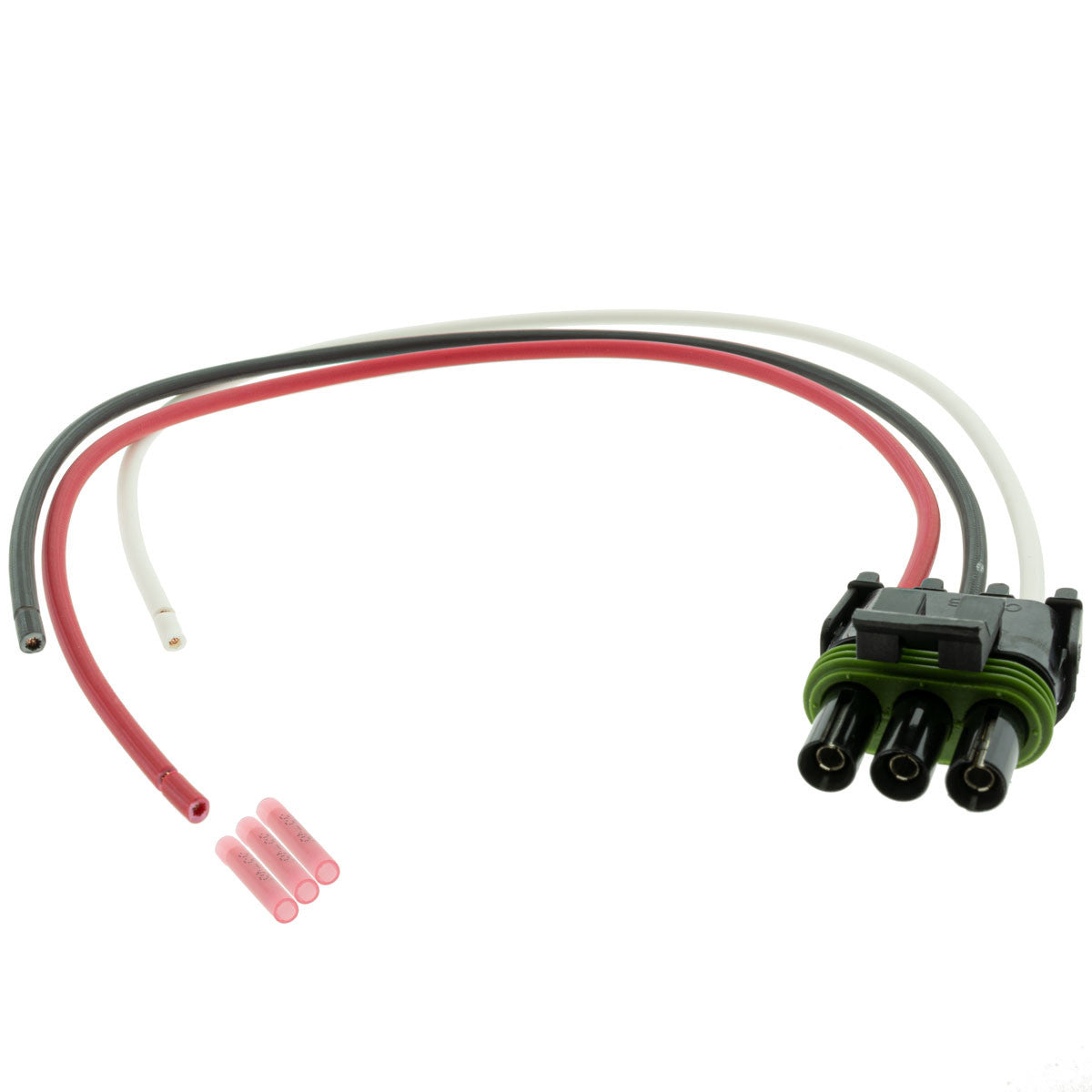 Aptiv DELPHI Weatherpack 3 Pin Conductor Shroud – Lot Of 10 – Made In USA – 12010717