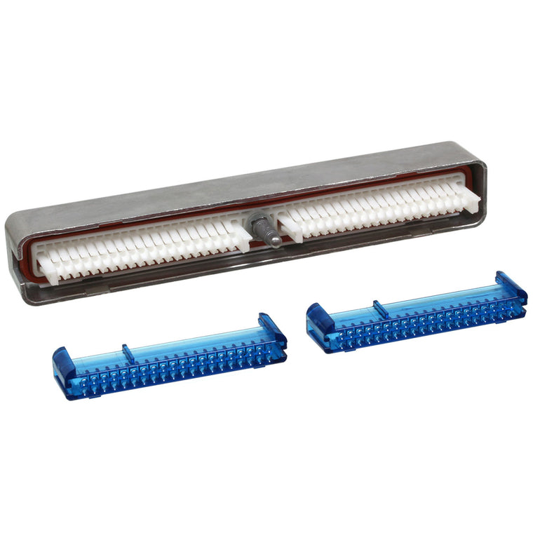 ECM_BlueND Delphi 80 Way ECM/PCM Computer Connector Kit with Red, Blue, Green, or Clear Locks (No Wire Dress) Mini Kit Aptiv (Delphi) x2 Blue (12176408)