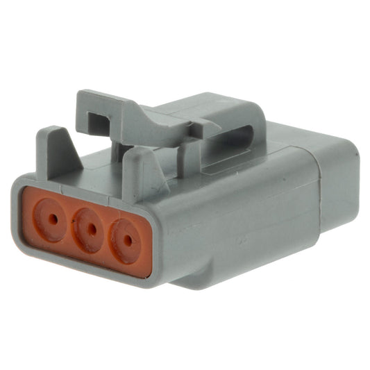 ATM06-3S - Amphenol ATM 3 Way Gray Plug Connector Connector Amphenol
