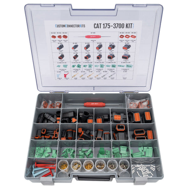 邦楽 CYGNUS COLLECTION ELECTROCUTICA CAT 175-3700EX: 368pc Connector Kit - Fast Shipping