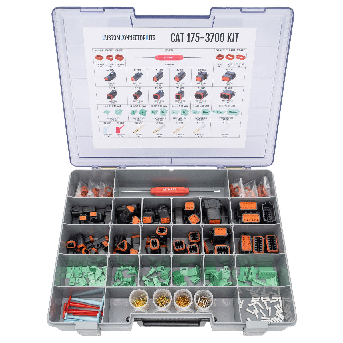 CAT 175-3700 - 308 Piece CAT 2-12 Way Environmentally Sealed Electrical ...
