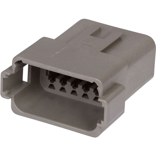 DT04-12PA-C015 - DEUTSCH DT 12 Way Gray Receptacle Connector with Reduced Diameter Seals, A Key Connector DEUTSCH