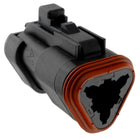DT06-3S-EP06 - DEUTSCH DT 3 Way Plug Connector with Enhanced Seal Retention, End Cap Connector DEUTSCH
