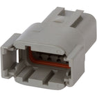 DTM04-08PA - DEUTSCH DTM 8 Way Gray Receptacle Connector, A Key Connector DEUTSCH