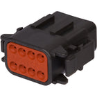 DTM06-08SB - 8 Way Plug - Back View