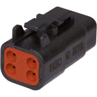 DTM06-4S-E004 - 4 Way Plug - Back View