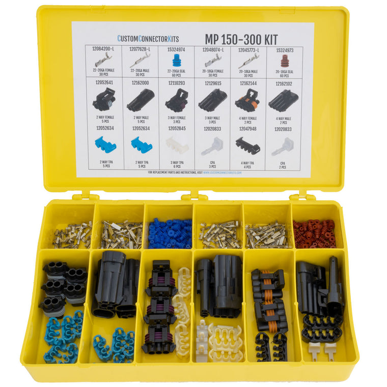 Mp150 Connector MP 150-300 | 285pc Delphi Metri-Pack 150 Kit