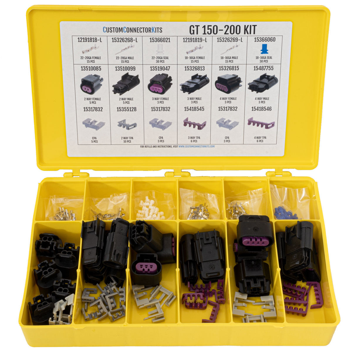 GT 150200 Delphi GT 150 Series 175 Piece Kit