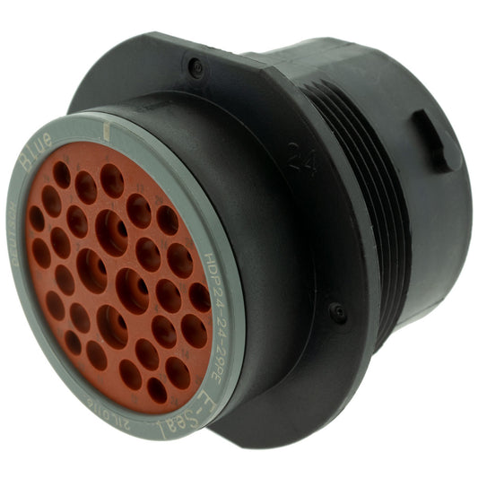 HDP24-24-29PE - DEUTSCH HDP20 29 Way Black Receptacle Connector Connector DEUTSCH