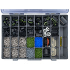 WP-1292 - 1,291 Piece Delphi Weather Pack 1-6 Way Sealed Electrical Connector Kit with 22 Way Bulkhead Connector Pro Kit Aptiv (Delphi)