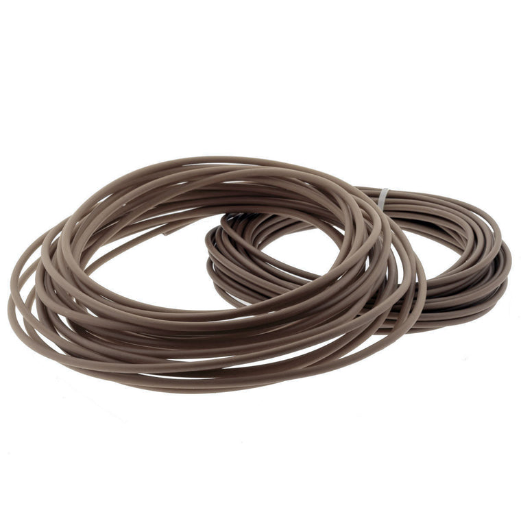 22 AWG TXL Primary Automotive Wire, Stranded Copper, Brown, Sold by the Foot Wire TXL